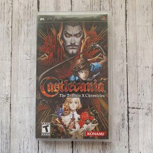 Castlevania The Dracula X Chronicles Sony PSP Video Game and Case MINT
